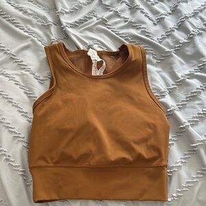 lululemon athletica mesh back tank trainer